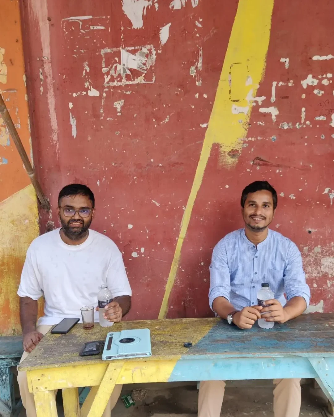 Cultivera founders during a working session