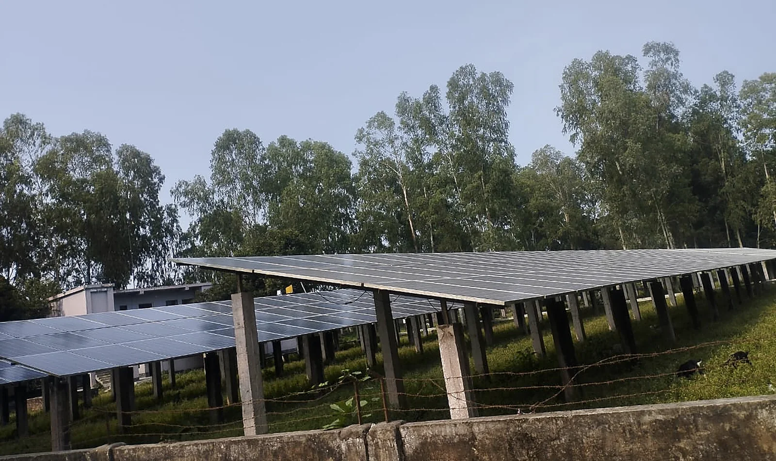 Solar infrastructure supporting rural production systems