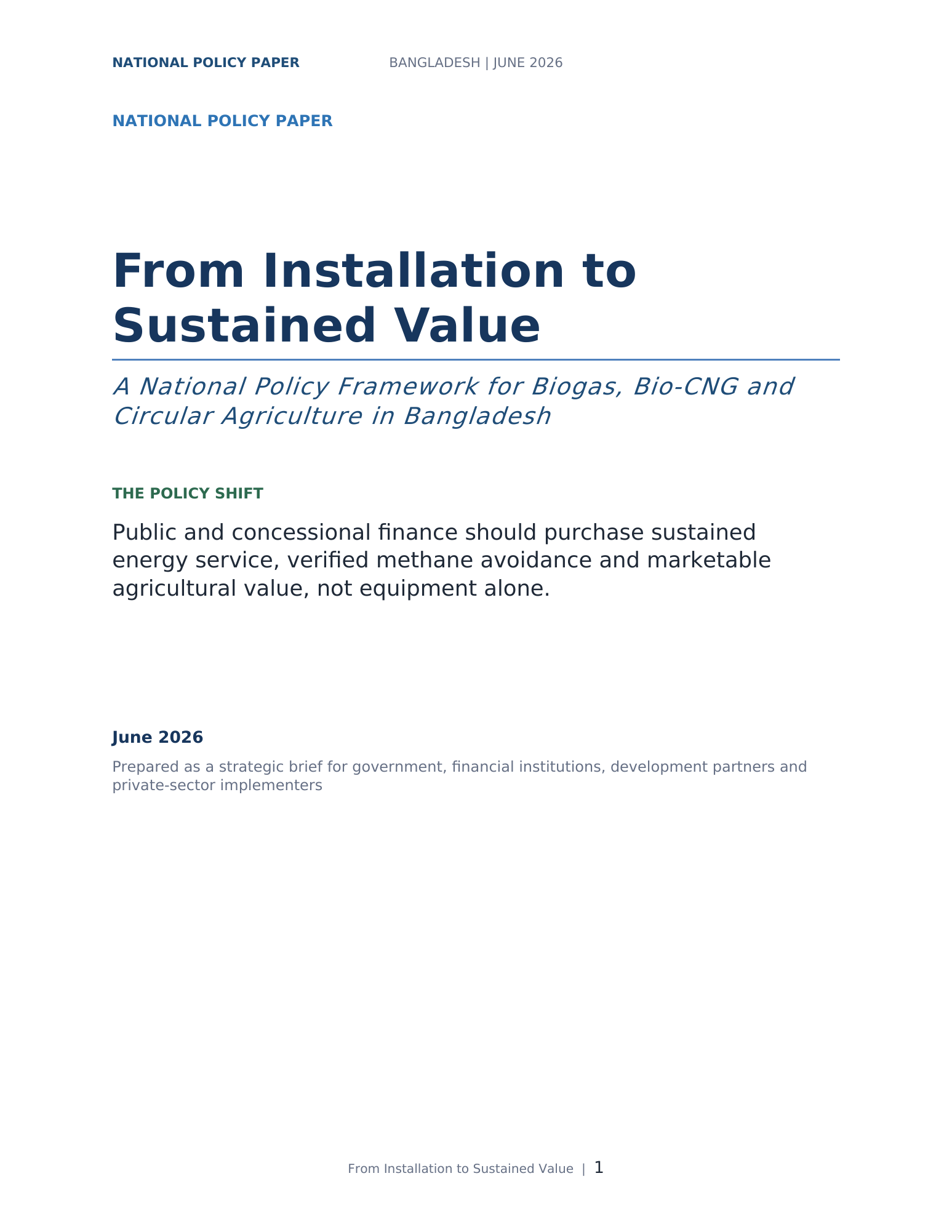 Cover of From Installation to Sustained Value
